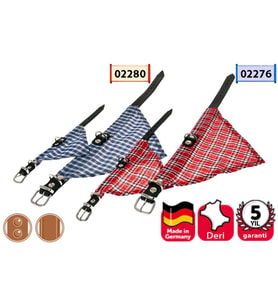 Karlıe Deri Bandanalı Boyun Tasma 37Cm Kırmızı