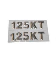 Mondial 125Kt Yan Kapak Amblemi Orj