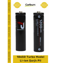 #Pil Orijinal 37 V 1200 Mah Şarj Edilebilir 18650 Turbo Model Liion Şarjlı Pillü USB Şarj Edil