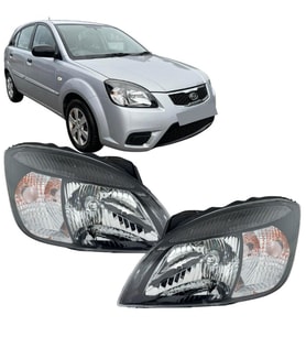 Kia Rio Uyumlu Far Lambası Sağ-Sol 2009-2011  Manuel