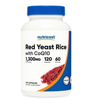 Nutricost, Red Yeast Rice With CoQ10, 1,300 mg, 120 Capsules (650 mg per Capsule).38.