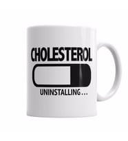Cholesterol Uninstalling Kupa Bardak Porselen