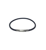JTSS26BLK1726 PASLANMAZ ÇELİK KİLİTLİ HAKİKİ DERİ KUTULU GARANTİLİ JANTİ BİLEKLİK