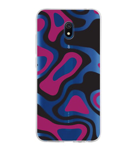 Xiaomi Redmi 8A Uyumlu Kapak Renkli Desen Tasarımlı Şeffaf Silikon Kılıf