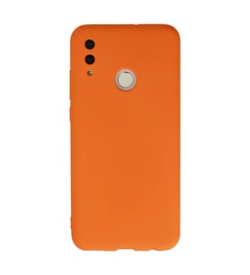 Huawei P Smart 2019 Kılıf Nano içi Kadife Silikon - Turuncu