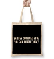 Britney Survived 2007 You Can Handle Today Bez Çanta Uzun Saplı