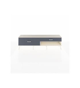 Arges TV Ünitesi 2 Çekmeceli  176x30x51 Aytaşı-Aytaşı/Antrasit