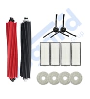 Roborock Q Revo Master Uyumlu 1 Ana Fırça 2 Yan Fırça 4 Filtre 4 Mop