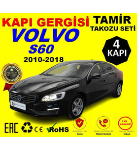 *Premium* VOLVO S60 2010-2018 Kapı Gergisi Tamir Plastiği (4Kapı)
