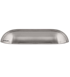 Lüks Çanak Kulp İnoks 128mm (2 Adet) (Gümüş)
