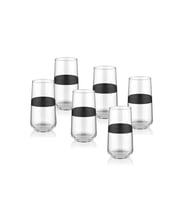 The Mia Dark Su Bardağı Uzun 6 Lı Set DRK0002
