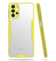 Durukar® Samsung Galaxy A72 Kılıf Platin Silikon - Sarı