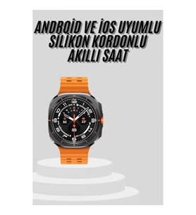 Mey İthalat® Yeni Nesil Çağrı Cevaplayabilen 47 MM Titreşimli Çok Fonksiyonlu Akıllı Saat