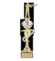 ODAK KUPA - Figürlü Kupalar - Atıcı Figürlü Kupalar FG-065 B - 46 cm
