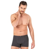 Erkek Pamuklu Modal Boxer  Antrasit K11897