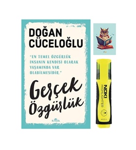 Gerçek Özgürlük - Doğan Cüceloğlu - (FOSFORLU KALEM - BAYKUŞ NOT DETFERLİ)