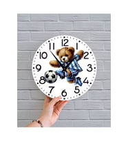 bilge Tasarım BASKILI ÇOCUK ODASI Duvar Saati 30 x 30CM (Karışık)