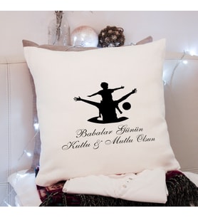 Babalar Günü Tasarımlı Yastık