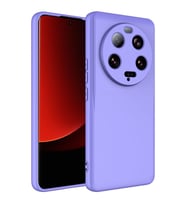 Vendas Xiaomi Mi 13 Ultra Uyumlu Lansman Serisi Içi Kadife Ipek Dokulu Lansman Kılıf (Lila)