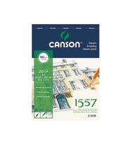Canson 1557 Resim Ve Çizim Blok 180 GR A4 20 Yaprak Üstten Spiralli