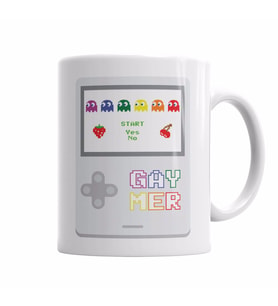 Ghost Gaymer Kupa Bardak Porselen
