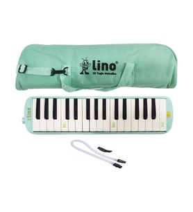 LİNO LN-32-PYES MELODİKA 32 TUŞLU ÇANTALI PASTEL YEŞİL
