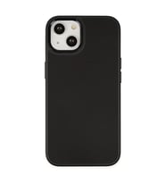 İphone 14 Plus Kılıf Asya Deri Silikon - Siyah