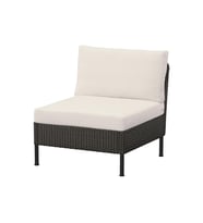 Tekli Bahçe Koltuğu, Koyu Gri, 80 cm, Frösön-Duvholmen Bej