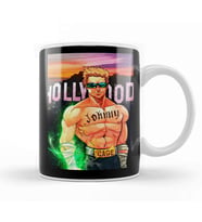 Johnny Cage Fan Art Kupa Bardak Porselen