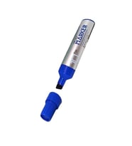 Permanent Markör Marker Kesik Uçlu Koli Kalemi Mavi 10 mm Çuval Kalemi Silinmez 1 Adet