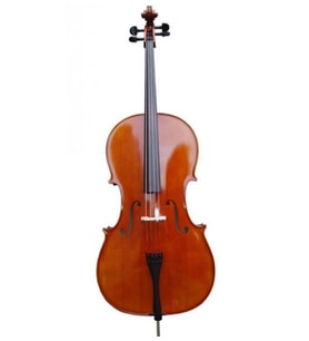 Picaldi CG106 4/4 Profesyonel Çello Seti  Tam Boy Çello Standartları Zengin Harmonik Yapı Abanoz Klavye ve Güçlü Ses Hacmi