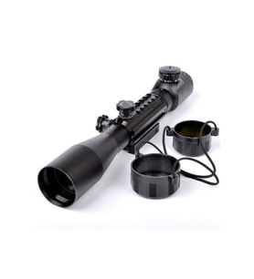 3-9x32 Zoomlu Av Tüfeği Dürbünü Çift Işık Kaynaklı Kızaklı