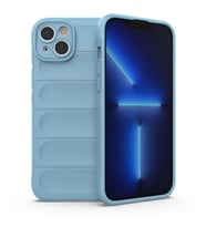 IPHONE 15 UYUMLU OPTİMUM LENS KORUMALI SİLİKON KILIF (Mavi)