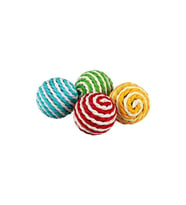 Polo Top Oyuncak İp Kaplama 4Cm