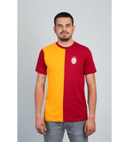 Galatasaray Orijinal 5 Yıldız Parçalı Forma T-shırt (Sarı-Kırmızı)