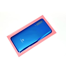Tkgz Xiaomi Mi 9 Arka Kapak Batarya Pil Kapağı (CAM) MAVİ