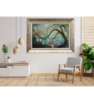 Gümüş Çerçeveli Tablo nb1423