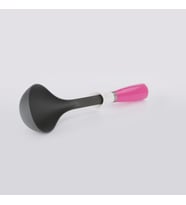Plastik Kepçe Çorba Kepçesi Sos Çorba Kepçesi 32 cm Pembe