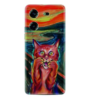 Tecno Pova 5 Kılıf Silikon Desen Özel Seri Tablo Cat 1788
