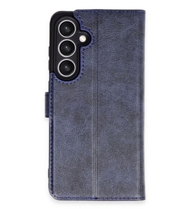 Newface Samsung Galaxy S24 FE Kılıf Trend S Plus Kapaklı Kılıf - Lacivert