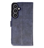 Newface Samsung Galaxy S24 FE Kılıf Trend S Plus Kapaklı Kılıf - Lacivert