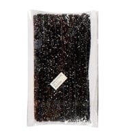 Silikon Yapışkanlı Taş Siyah 1 Metre 2 Cm 10 Metre
