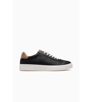 Lufian Paul Erkek Deri Sneaker Ayakkabı 26y 111230293 Siyah