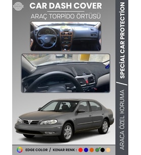 NISSAN MAXIMA A33 (2000-2003) Torpido Örtüsü Panel Koruma Araca Özel UV Koruma Kaymaz Kolay Montaj