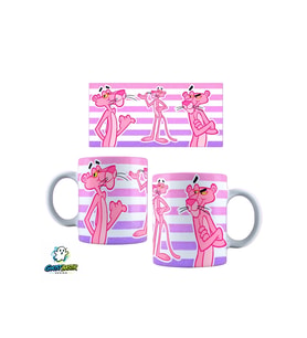 Pembe Panter Kupa Bardak Tek Adet K0354