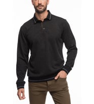 Dewberry Erkek Pamuklu Sweatshirt Siyah 1016 Günlük Üst Giyim, Hafta Sonu Kombini, Seyahat Gardırobu
