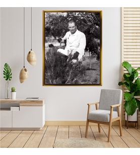 ÇERÇEVELİ ATATÜRK TABLO S194