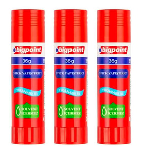 Bigpoint Stick Yapıştırıcı 36 gr 3 Adet BP490