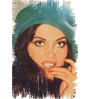 Yeşilçam Temalı Retro Ahşap Poster