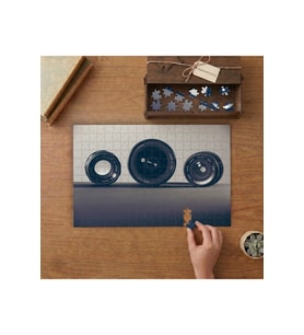 Fotoğraf Lensleri- Fotoğrafçılık Tasarımı 240 parça Ahşap Puzzle Ahşap Kutuda MP01049
